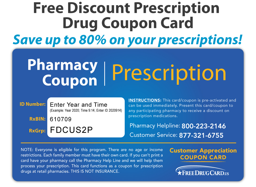 Walmart Pharmacy Discount Drug Card - Save up to 75% on prescriptions!