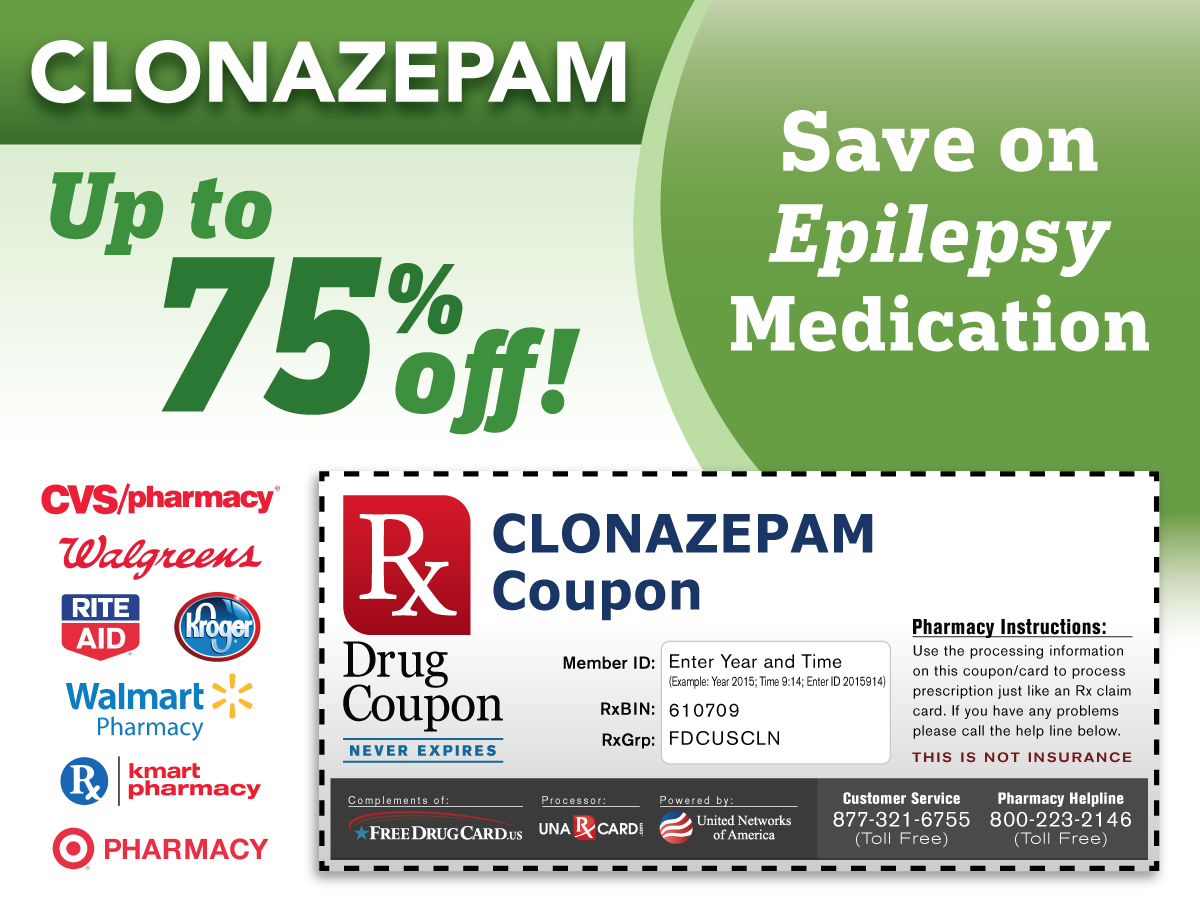 Epilepsy Prescription Coupons with Pharmacy Discounts
