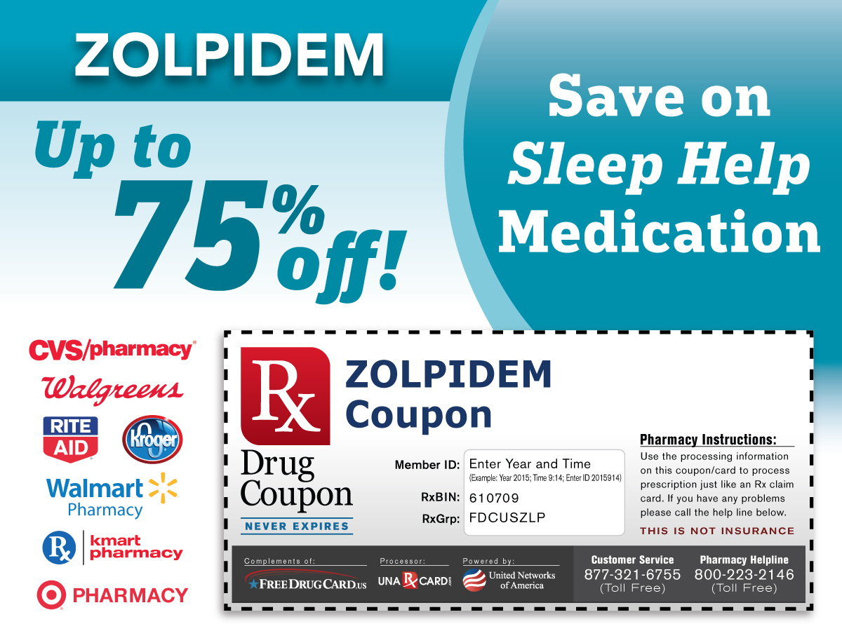 Zolpidem Coupon for Prescription Discounts