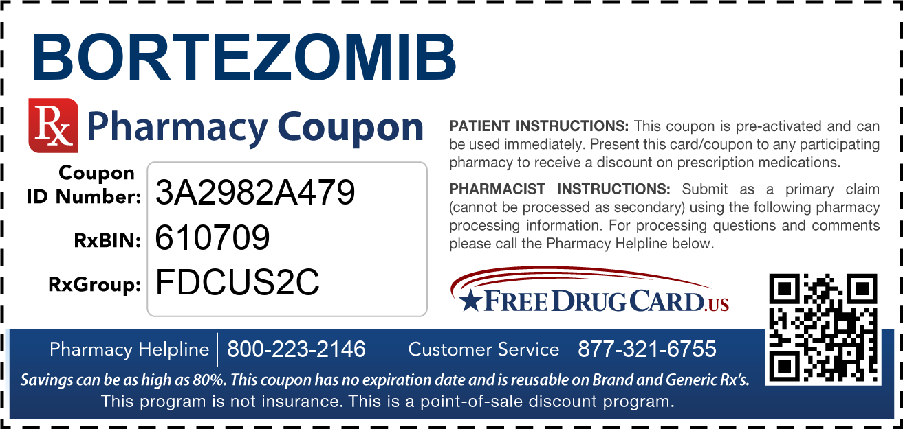 Discount Bortezomib Pharmacy Drug Coupon