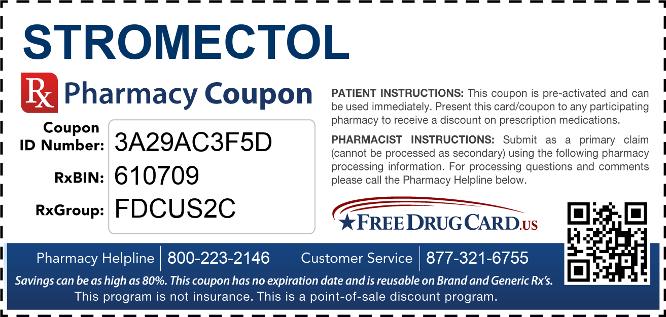 Discount Stromectol Pharmacy Drug Coupon