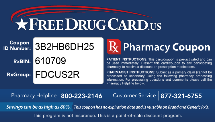 Pharmacy Discount Cards Accepted By Walmart PharmacyWalls