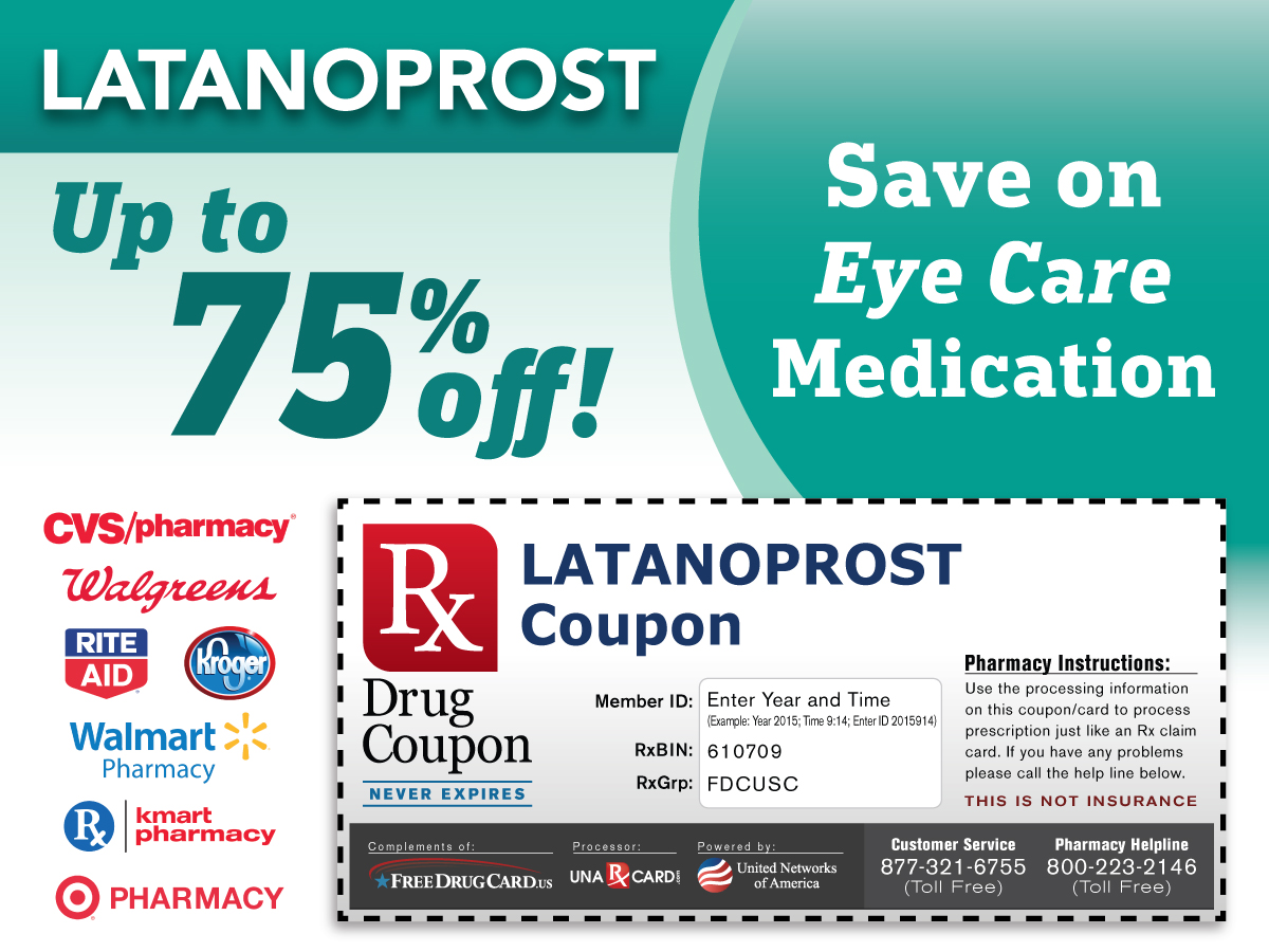 Latanoprost Coupon for Prescription Discounts
